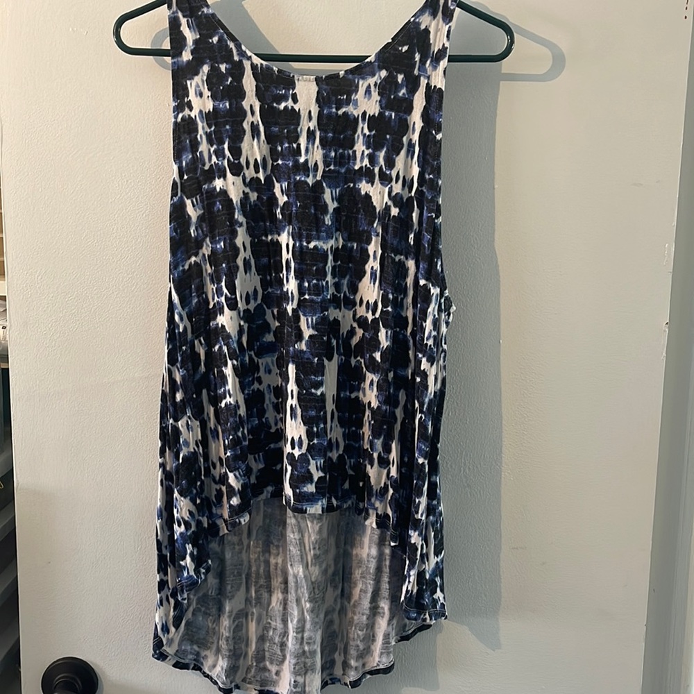 Tie Dye Blue Tank